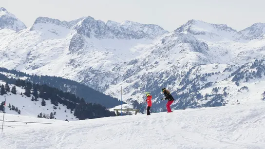 Imagen de archivo de la estación de esquí de Baqueira-Beret (Lleida) Imagen de archivo de la estación de esquí de Baqueira-Beret (Lleida)