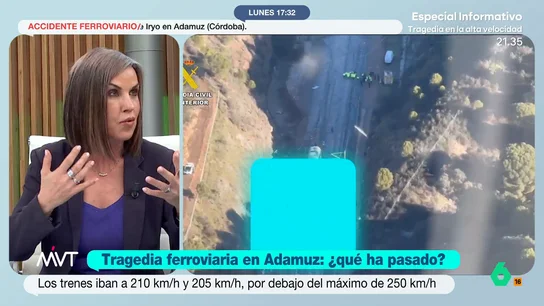 Bea de Vicente explica quién se encarga de la investigación de la tragedia ferroviaria: "Ofrecerá datos objetivos" Bea de Vicente explica en este vídeo que los protocolos e informes de investigación se han unificado en Europa, lo que "garantiza su objetividad" y afirma que "queda mucha información por ver".