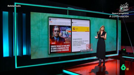 La presentadora de El Intermedio repasa, en este v&iacute;deo, tres bulos que se han extendido por redes sociales despu&eacute;s del terrible accidente ferroviario ocurrido en Adamuz, C&oacute;rdoba, este domingo. 