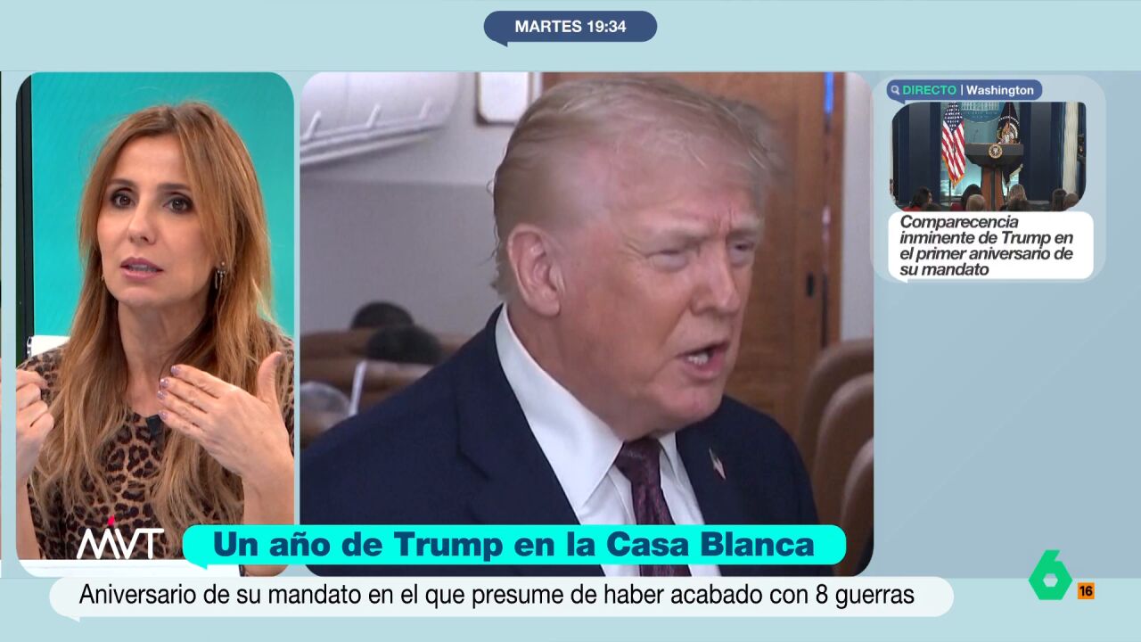 Carmen Morodo hace un balance del primer año de Trump en la Casa Blanca: "Está cambiando el orden mundial"