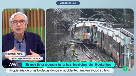 Ramiro Aur&iacute;n, vocal de la Asociaci&oacute;n de Ingenieros de Caminos, analiza en este v&iacute;deo las posibles causas de la ca&iacute;da de un muro de contenci&oacute;n que golpe&oacute; un tren de Rodal&iacute;es, provocando la muerte del maquinista y decenas de heridos.