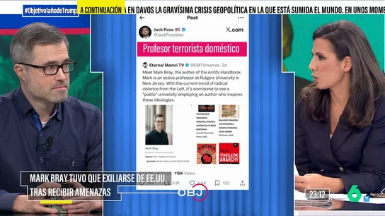 La historia de Mark Bray: el profesor antifascista que tuvo que huir de EEUU por las amenazas y el acoso de 'trumpistas' La historia de Mark Bray: el profesor antifascista que tuvo que huir de EEUU por las amenazas y el acoso de 'trumpistas'