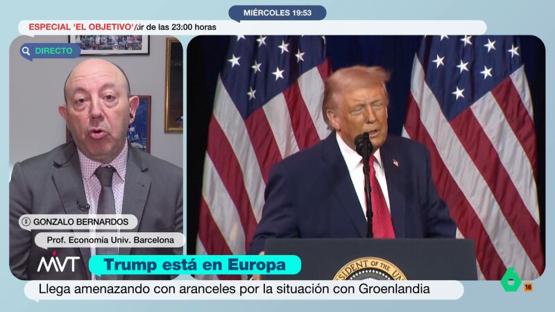 Gonzalo Bernardos, sobre una posible guerra comercial entre la UE y EEUU: "Podr&iacute;a ser letal para los intereses de Trump"