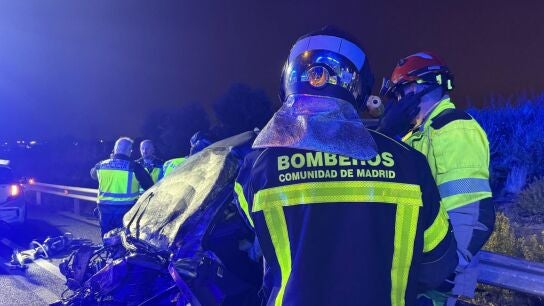 Hospitalizadas una madre y su hijo por el incendio de su vivienda en Boadilla del Monte