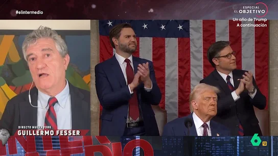 Guillermo Fesser hace un balance del primer año de Trump en la Casa Blanca: "Está completamente desatado" El corresponsal considera que el presidente estadounidense defiende que ha bajado los precios o que el crimen ha desaparecido, algo que los ciudadanos del país no ven en su día a día.