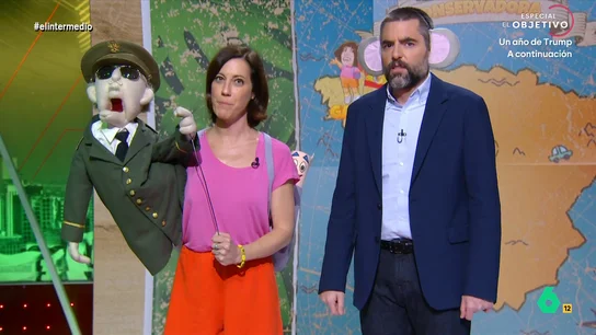 'Dora la conservadora', sobre el comentario machista del portavoz de Vox en Zaragoza: "¿Acaso Paquito llegaba a acuerdos con mujeres?" Cristina Gallego se convierte de nuevo en 'Dora la conservadora' para analizar la polémica del portavoz de Vox en Zaragoza, que prefiere negociar con Azcón en lugar de con la alcaldesa por "complicidad entre hombres".