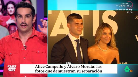 Seg&uacute;n la revista '&iexcl;Hola!', Morata y Alice Campello habr&iacute;an roto definitivamente. Juan Sanguino analiza en el v&iacute;deo sobre estas l&iacute;neas el reportaje de la revista que confirma la ruptura y lo que dicen sus redes sociales.