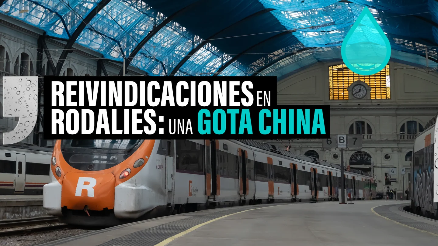 Una gota china en Rodalies: años de retrasos, incidentes y promesas incumplidas que colman el vaso de los maquinistas Una gota china en Rodalies: años de retrasos, incidentes y promesas incumplidas que colman el vaso de los maquinistas