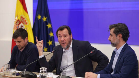 El ministro de Transportes &Oacute;scar Puente