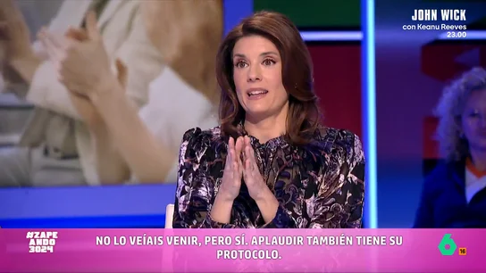 "El modo foca mejor evitarlo": María José Gómez y Verdú explica la forma correcta de aplaudir en una entrega de premios Los Goya, los Oscars, entre muchos otros premios, están a la vuelta de la esquina, y para que estemos a la altura a la hora de recibir un galardón, o no, María José Gómez y Verdú nos ofrece en este vídeo unos consejos de protocolo.