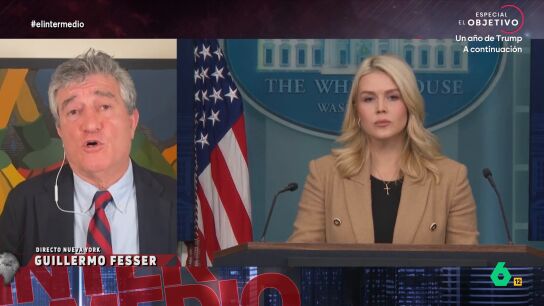 Guillermo Fesser cuenta qui&eacute;n es Karoline Leavitt, portavoz de Trump en la Casa Blanca