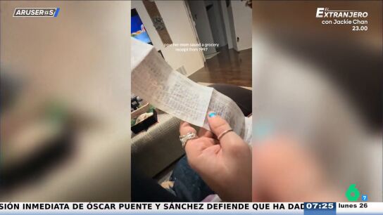 Un ticket de compra de 1997 deja en shock a TikTok por sus precios imposibles hoy: "Se me caen lagrimones"