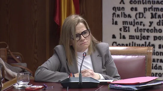 Pilar Bernabé, en la comisión de la DANA en el Senado Pilar Bernabé, en la comisión de la DANA en el Senado