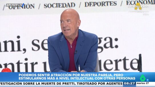 Alfonso Ar&uacute;s: "Una pareja no puede tenerlo todo, ser bueno, inteligente, cocinero, que no ronque y que sea de tu equipo de f&uacute;tbol"