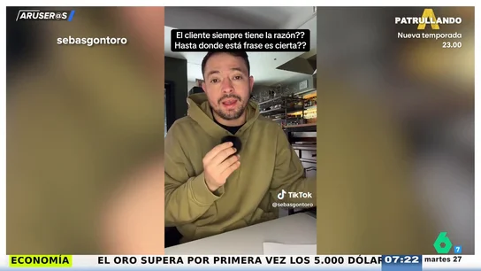 Un cliente se enfada por el retraso de hora y media en su pedido tras caerse el repartidor bajo una fuerte lluvia Un cliente se enfada por el retraso de hora y media en su pedido tras caerse el repartidor bajo una fuerte lluvia