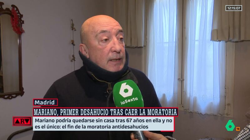 Mariano desahuciado