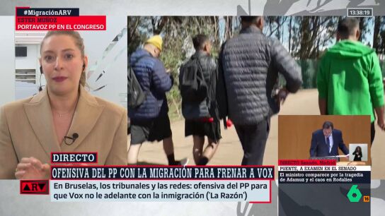 Ester Mu&ntilde;oz acusa al Gobierno de utilizar la regularizaci&oacute;n de migrantes como "cortina de humo" para tapar "lo que tienen encima"