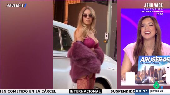 Alfonso Ar&uacute;s, tras ver a Sydney Sweeney en ropa interior en plena calle: "&iquest;No pasa fr&iacute;o?"