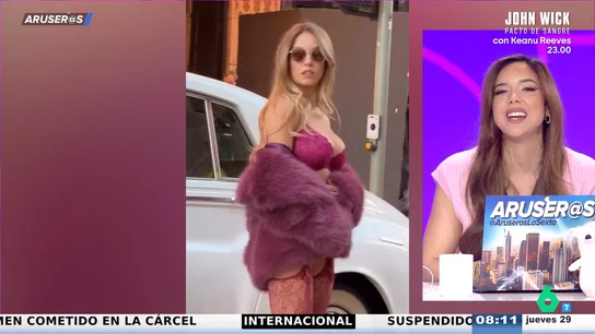 Alfonso Arús, tras ver a Sydney Sweeney en ropa interior en plena calle: "¿No pasa frío?" Alfonso Arús, tras ver a Sydney Sweeney en ropa interior en plena calle: "¿No pasa frío?"