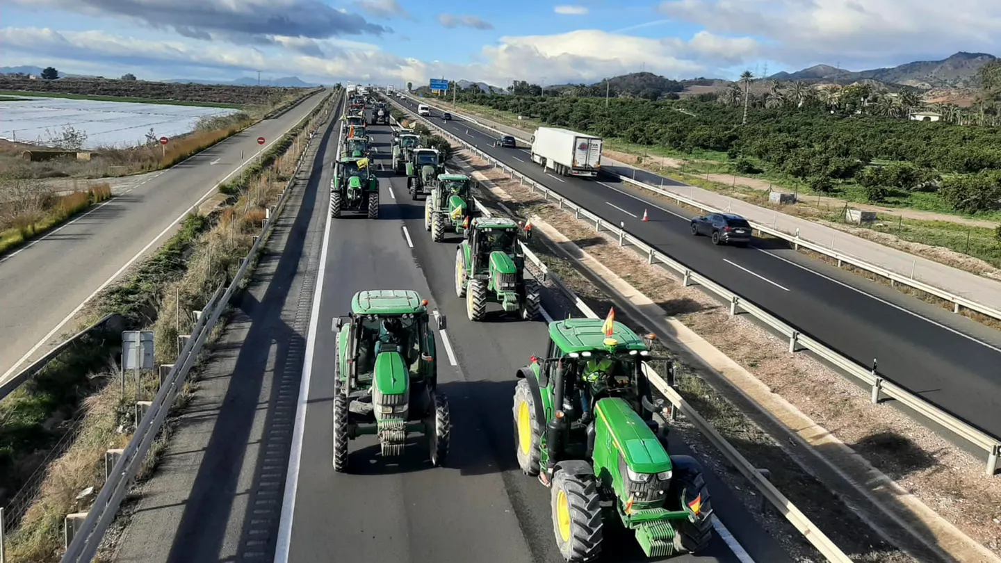 Tractorada en España Tractorada en España