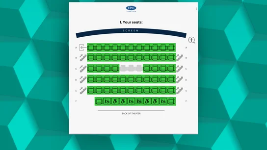 Grafismo que muestra la disponibilidad de entradas en la sala de uno de los principales cines de EEUU para ver el documental de Melania Trump Grafismo que muestra la disponibilidad de entradas en la sala de uno de los principales cines de EEUU para ver el documental de Melania Trump