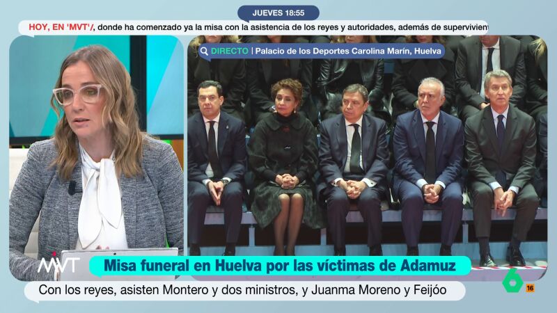 Tania S&aacute;nchez, sobre la politizaci&oacute;n de Adamuz por parte del PP: "Se lo est&aacute;n tomando como una venganza por la DANA"
