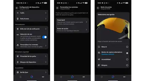 Activando Timelapse en Gafas Meta Activando Timelapse en Gafas Meta