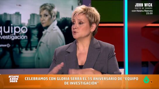 El programa de laSexta cumple su 15 aniversario y su presentadora visita el programa para hacer un repaso de los momentos de mayor tensi&oacute;n vividos por los reporteros de 'Equipo de Investigaci&oacute;n'. 