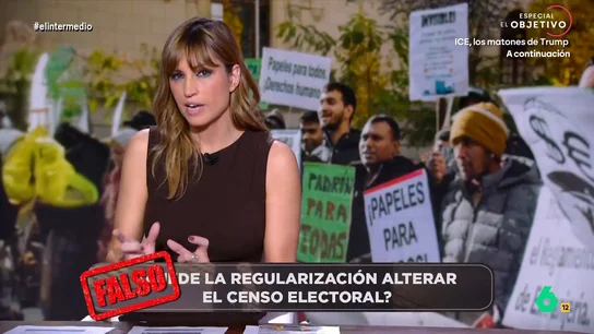 Sandra Sabatés desmonta los bulos de la regularización de migrantes: "No suponen una carga, ayudan a mantener el Estado de Bienestar" Sandra Sabatés desmonta los bulos de la regularización de migrantes: "No suponen una carga, ayudan a mantener el Estado de Bienestar"