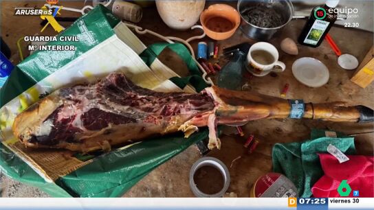 La se&ntilde;ora del jam&oacute;n ib&eacute;rico de 420 &euro; que la Guardia Civil no olvidar&aacute;: el robo mordisqueado que triunfa en redes