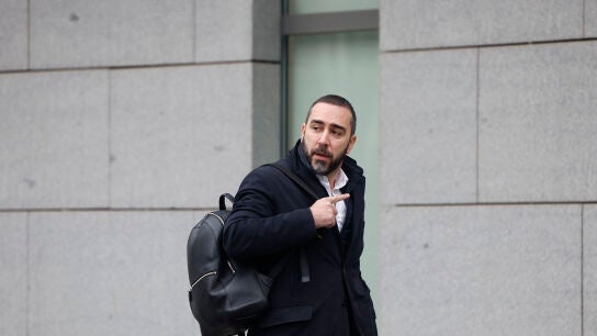 El empresario V&iacute;ctor de Aldama, a su llegada a la Audiencia Nacional