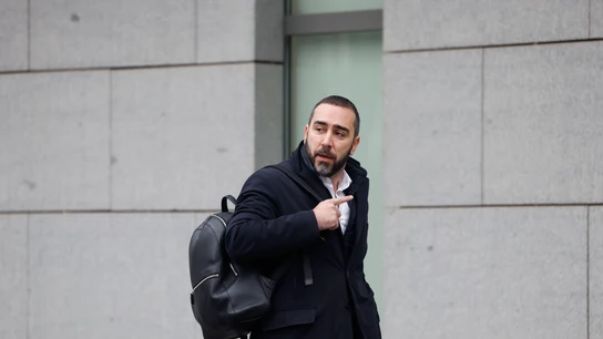 El empresario Víctor de Aldama, a su llegada a la Audiencia Nacional El empresario Víctor de Aldama, a su llegada a la Audiencia Nacional