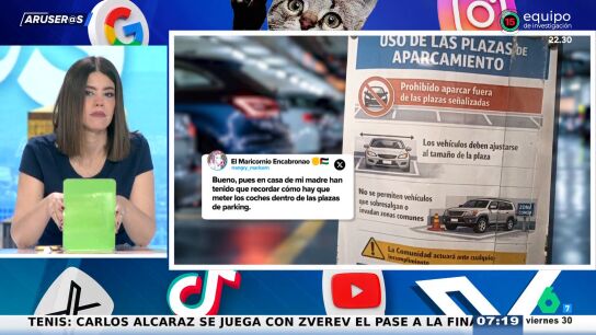 Alba Guti&eacute;rrez estalla contra el "Audi azul" que ocupa dos plazas en su parking: "&iexcl;Estoy harta!"
