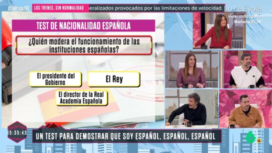 Test de nacionalidad espa&ntilde;ola