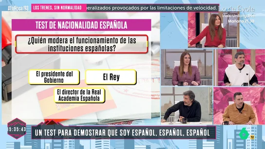 Test de nacionalidad española Test de nacionalidad española