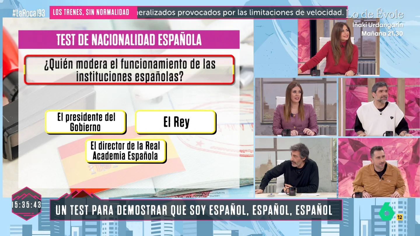Test de nacionalidad española Test de nacionalidad española