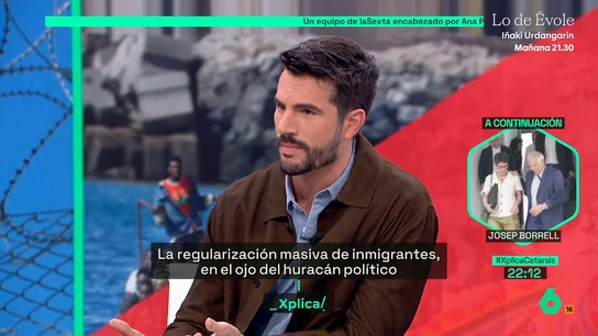 Borja Aitor se posiciona en contra de la regularización de migrantes: "Decir esto no es ser racista, es describir la realidad" Borja Aitor se posiciona en contra de la regularización de migrantes: "Decir esto no es ser racista, es describir la realidad"