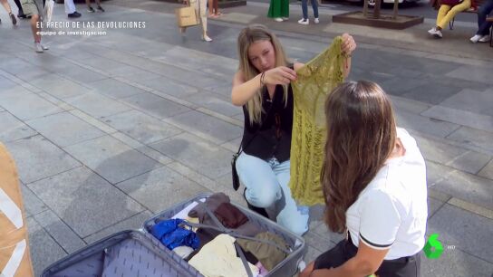 Una estilista confiesa trabaja con ropa que compra y luego devuelve: "Las etiquetas se quitan"