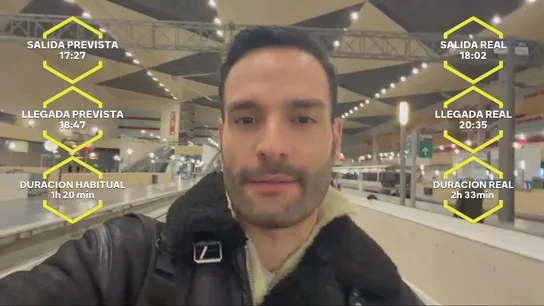 Retrasos en trayectos de tren entre diferentes ciudades. Retrasos en trayectos de tren entre diferentes ciudades.