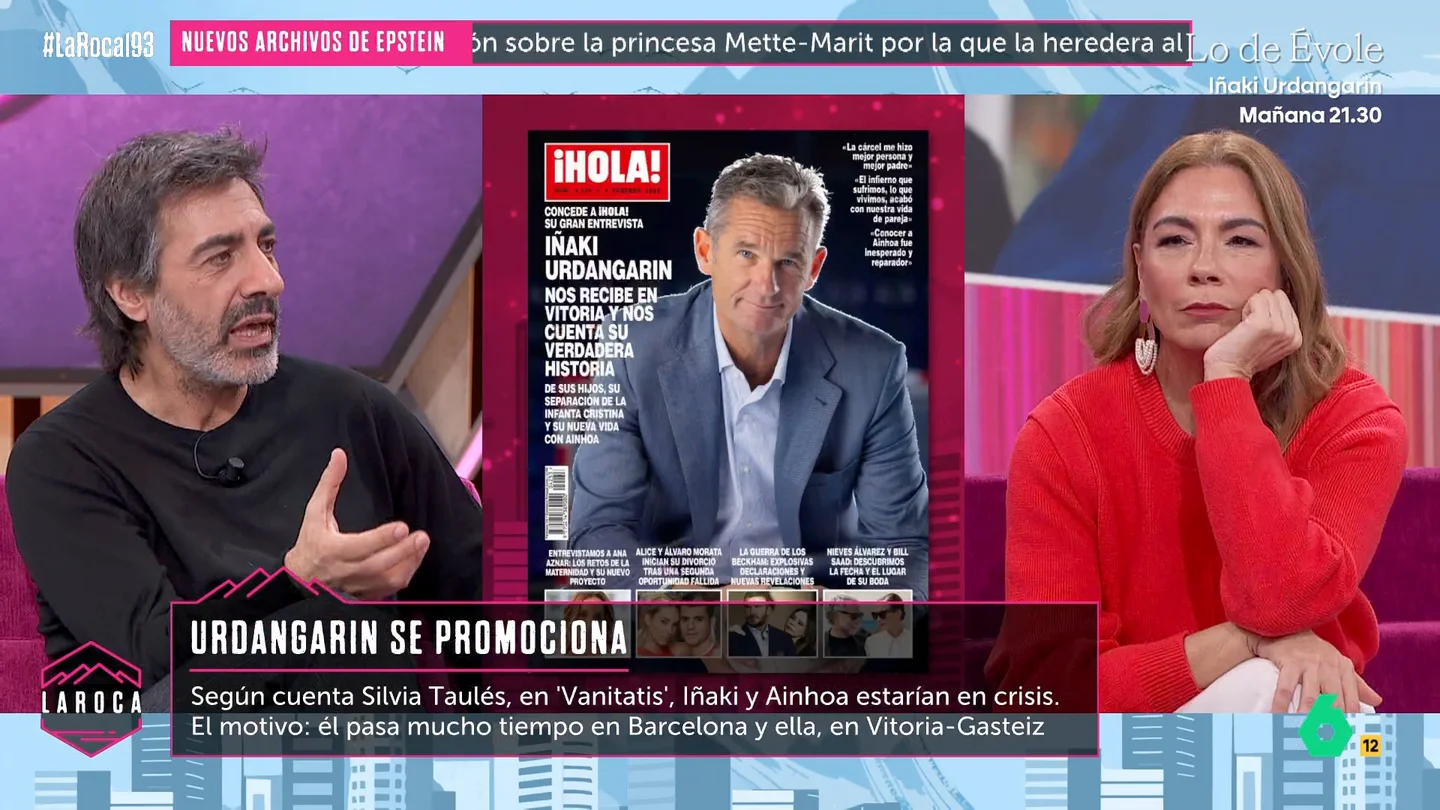 Del Val, sobre Urdangarin y la infanta Cristina: "Su historia de amor era potente" Del Val, sobre Urdangarin y la infanta Cristina: "Su historia de amor era potente"