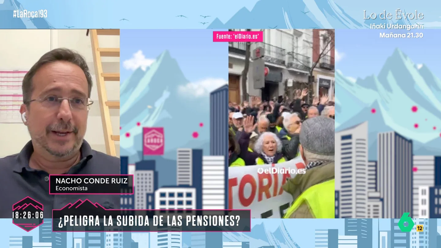 Un experto analiza el sistema de pensiones español: "Nunca va a estar en riesgo porque el Gobierno lo pone como prioritario" Un experto analiza el sistema de pensiones español: "Nunca va a estar en riesgo porque el Gobierno lo pone como prioritario"