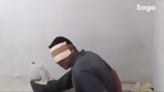 Imagen de un preso venezolano