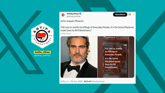 Tuit de Joaquin Phoenix. Tuit de Joaquin Phoenix.