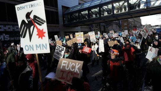 Minnesota, contra Trump