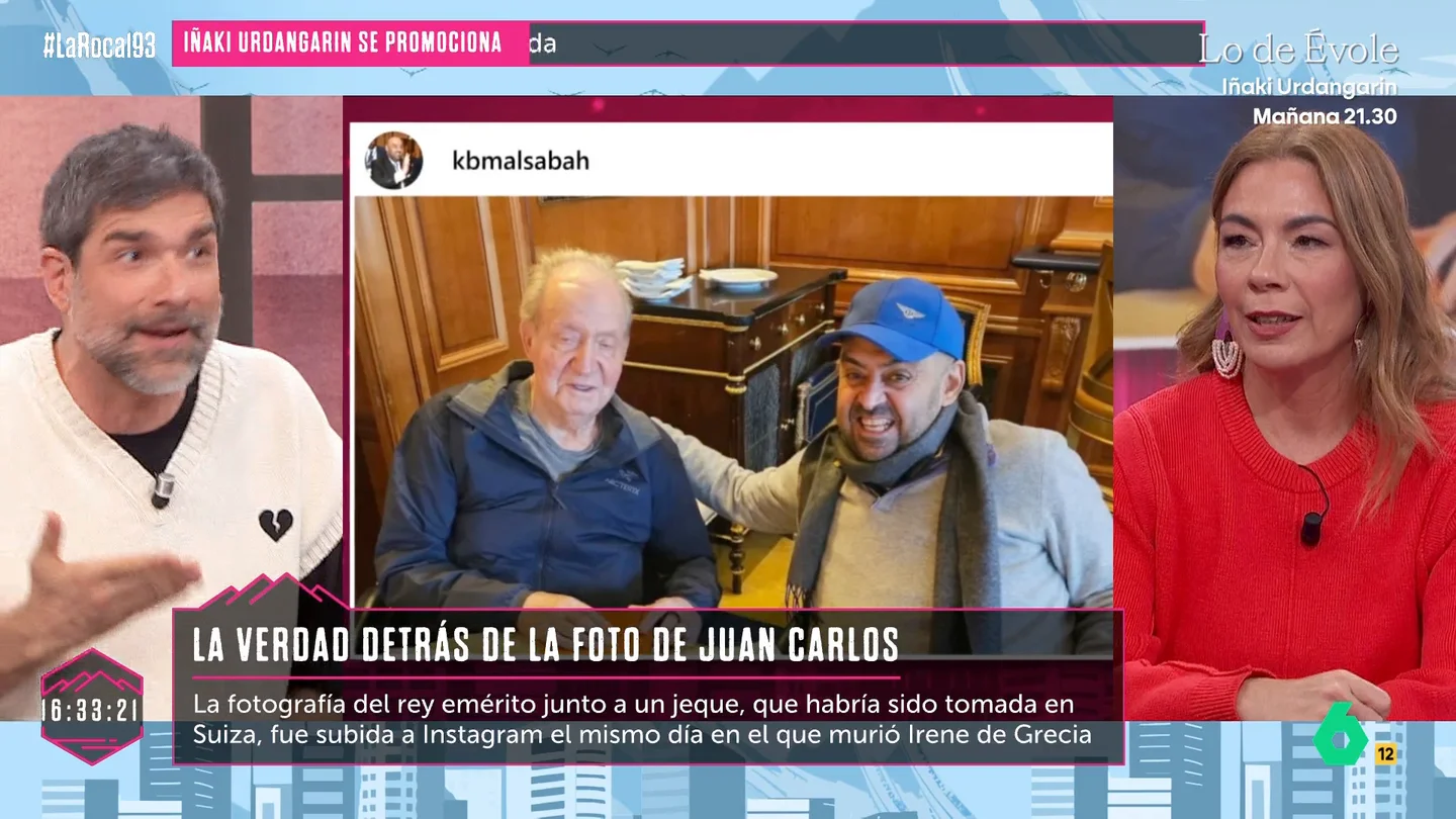 Nacho García bromea sobre las regatas del rey Juan Carlos: "Lo único que hace es flotar" Nacho García bromea sobre las regatas del rey Juan Carlos: "Lo único que hace es flotar"