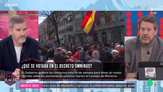 Manu Mostaza, tras el fracaso del decreto ómnibus: "No hay mayoría y no tienen capacidad" Manu Mostaza, tras el fracaso del decreto ómnibus: "No hay mayoría y no tienen capacidad"