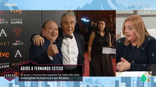 Vidal explica c&oacute;mo ha recibido la familia de Andr&eacute;s Pajares la noticia del fallecimiento de Fernando Esteso: "Est&aacute;n consternados"