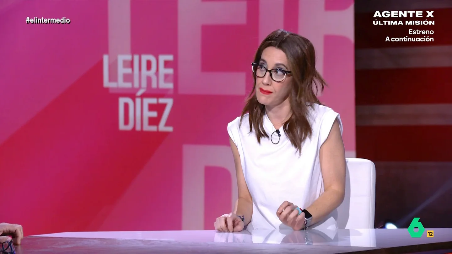 'Leire Díez' confiesa a Wyoming que no puede revelar nada sobre su reunión con Cerdán: "Si te lo cuento, tendría que matarte" 'Leire Díez' confiesa a Wyoming que no puede revelar nada sobre su reunión con Cerdán: "Si te lo cuento, tendría que matarte"