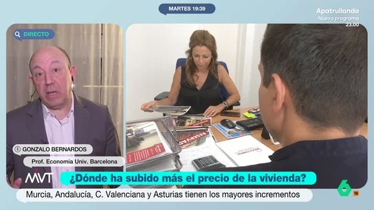 Gonzalo Bernardos, sobre el escándalo en Alicante con las VPO: "Hay que evitar la gente que le echa cara; se ha hecho toda la vida" El economista señala que lo sucedido en Alicante es habitual ya que muchas personas que acceden a una VPO deciden venderla después exigiendo cierta cantidad en B.
