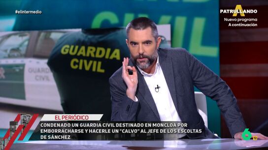 Dani Mateo presenta el surrealista caso de un Guardia Civil detenido en Moncloa: "Todo pas&oacute; el d&iacute;a de autos culeros"